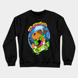 skate capybara Crewneck Sweatshirt